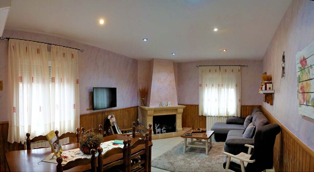 Salón casa rural Ruidera